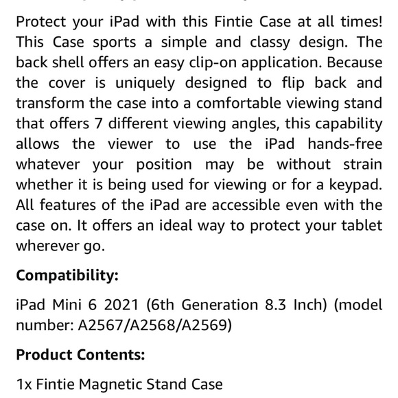 iPad mini case - Picture 3 of 6